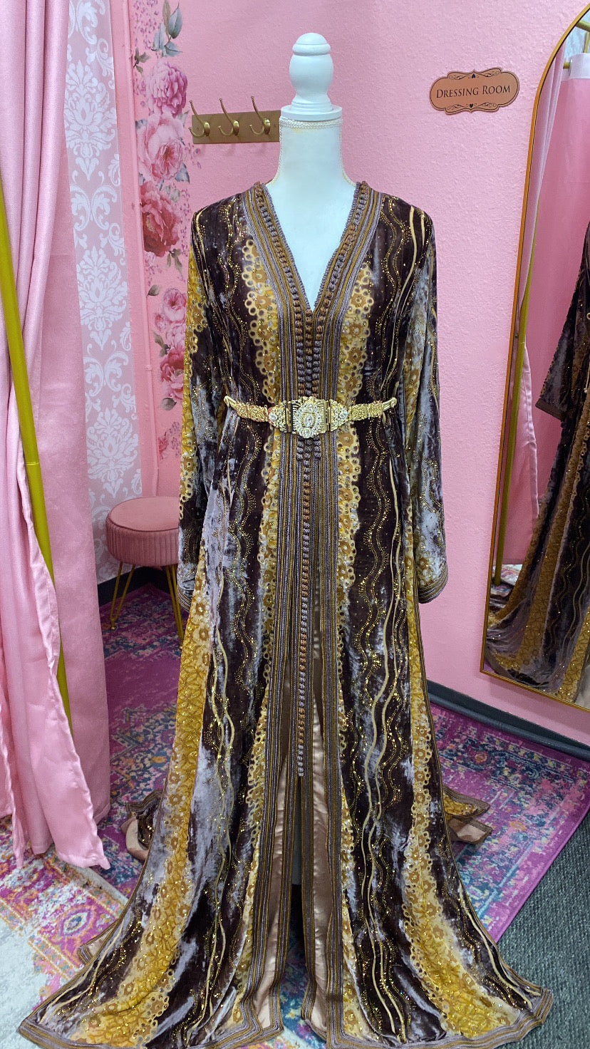 Moroccan Traditional Takchita Caftan