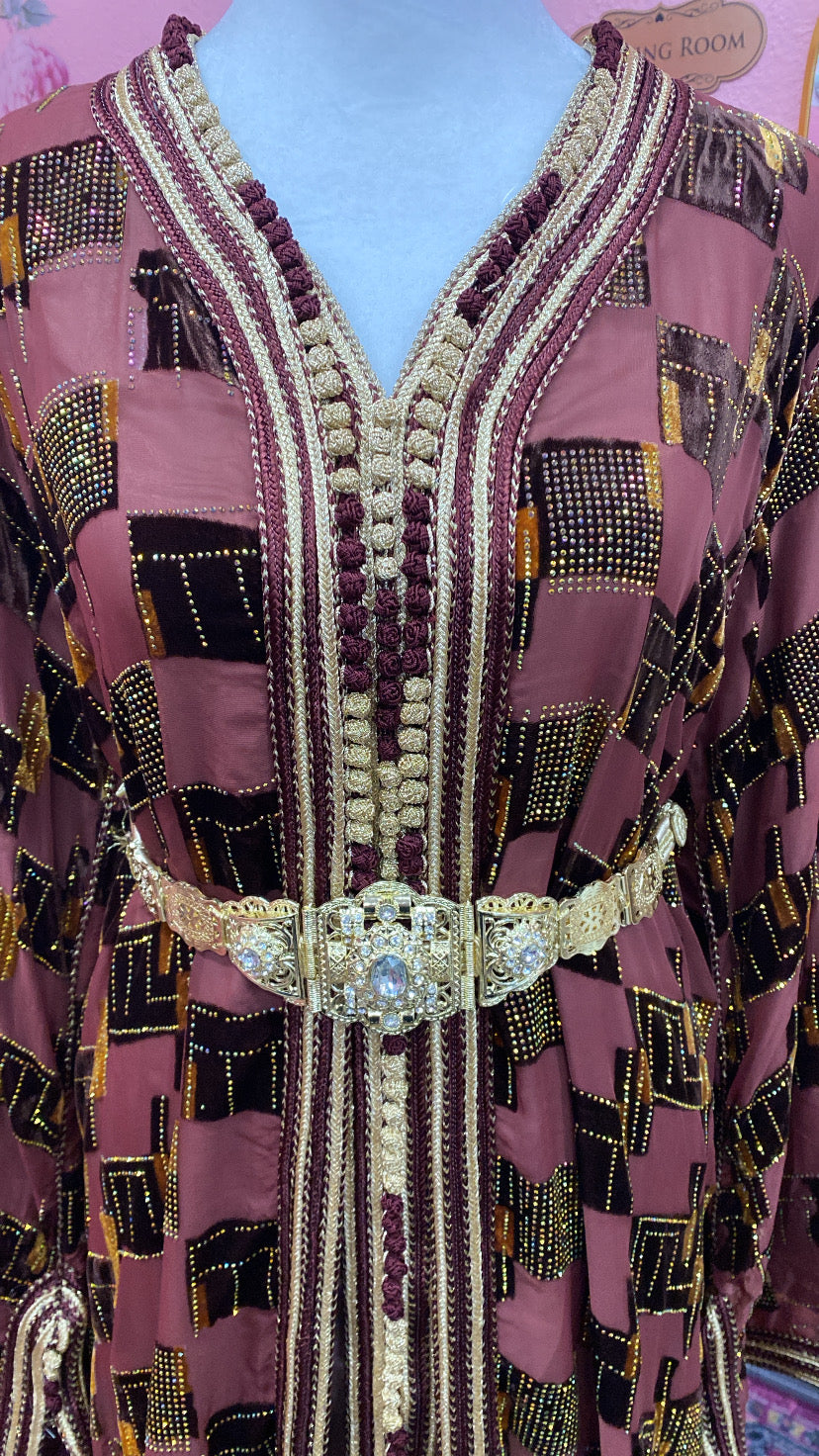 Moroccan Traditional Takchita Caftan