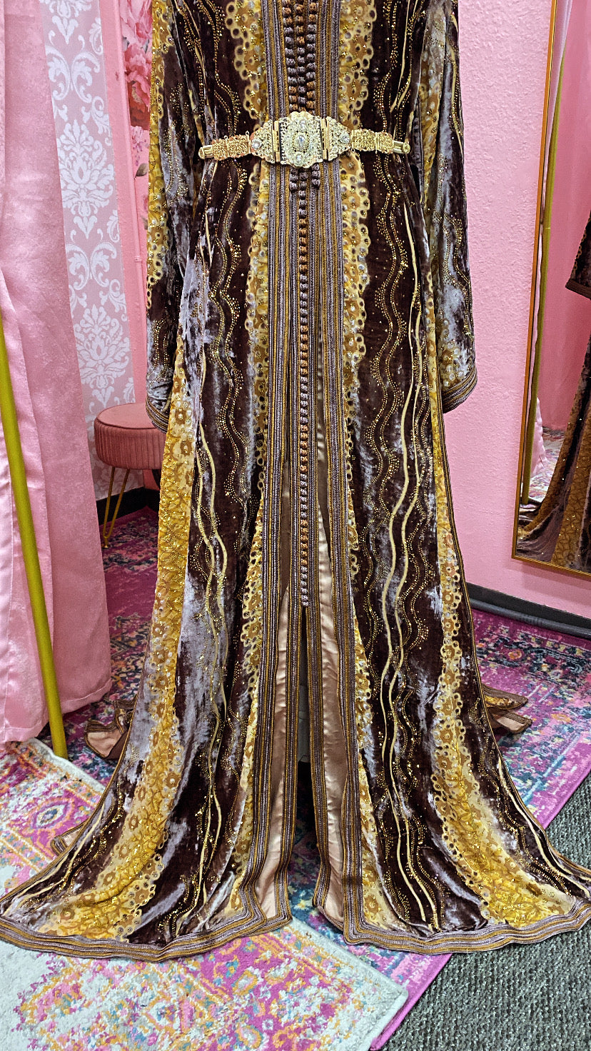 Moroccan Traditional Takchita Caftan