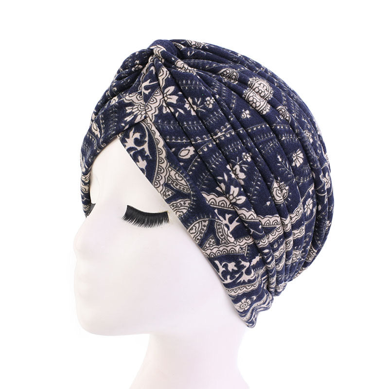 Rice Amoeba Navy Blue