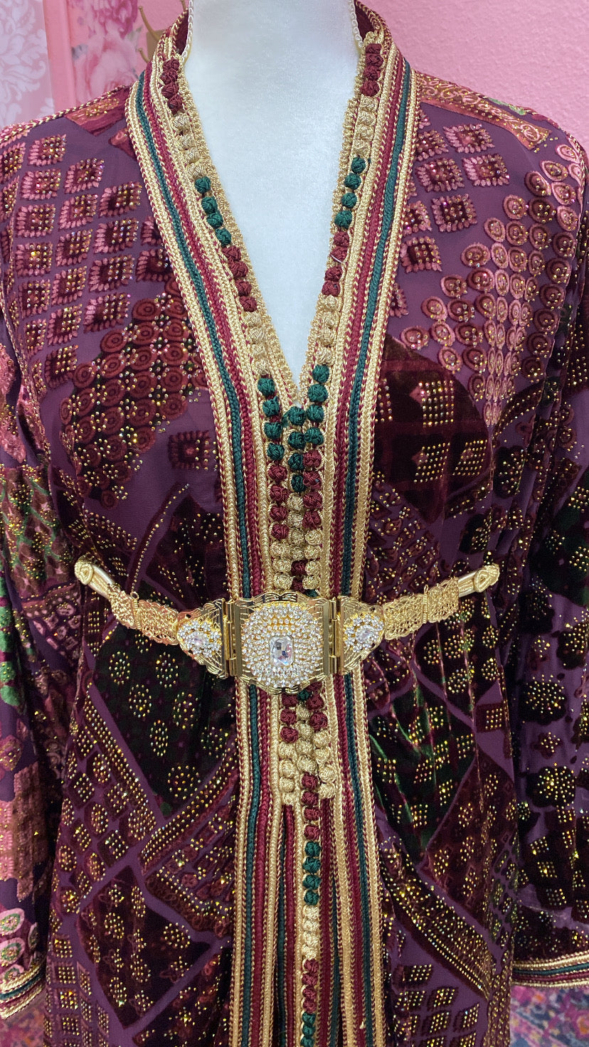 Moroccan Traditional Takchita Caftan