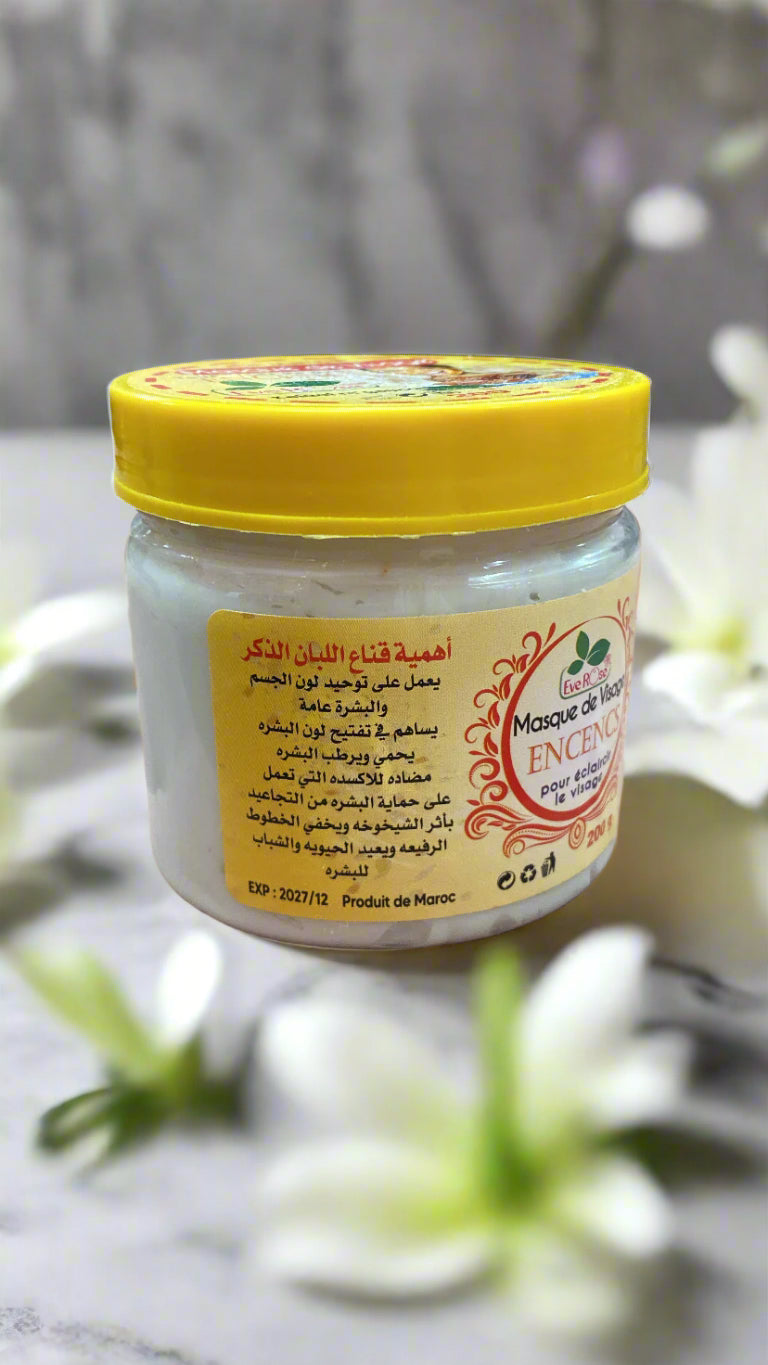 Moroccan Natural Frankincense Clay Mask