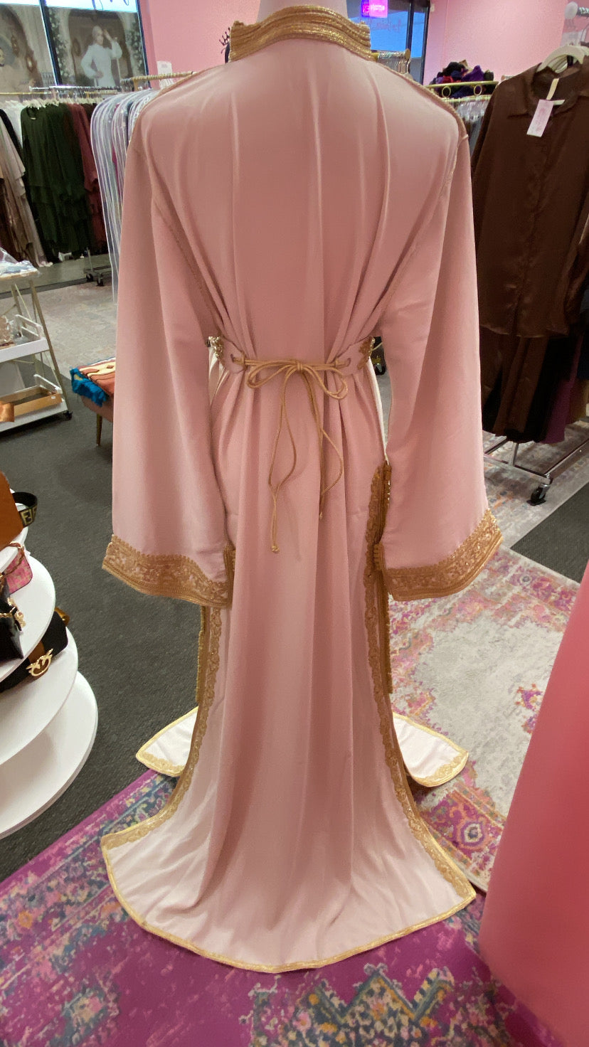 Moroccan Traditional Embellished Caftan