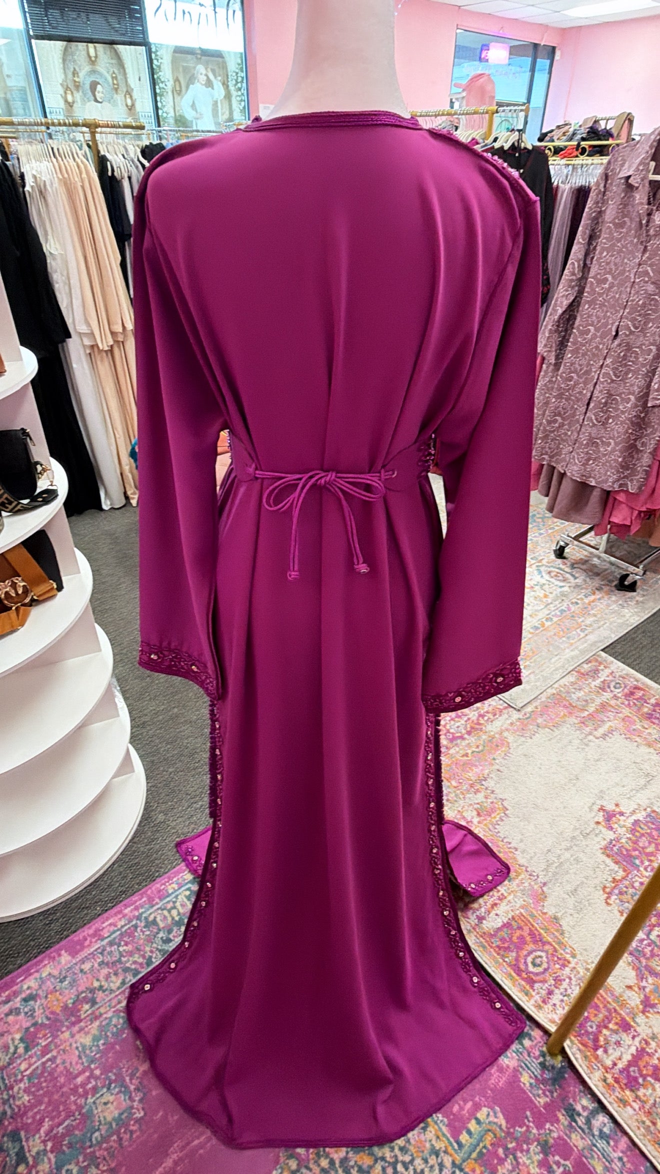Moroccan Traditional Embellished Caftan