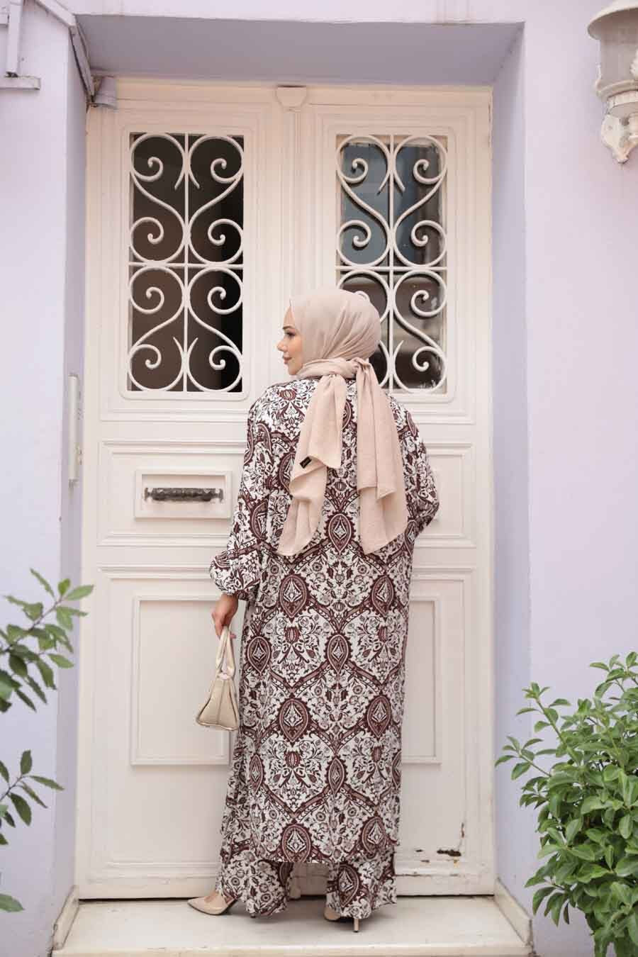 Turkish Damask Print Pant Suit