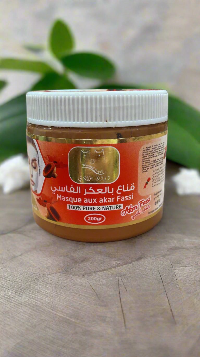 Moroccan Natural Aker Fassi Clay Mask