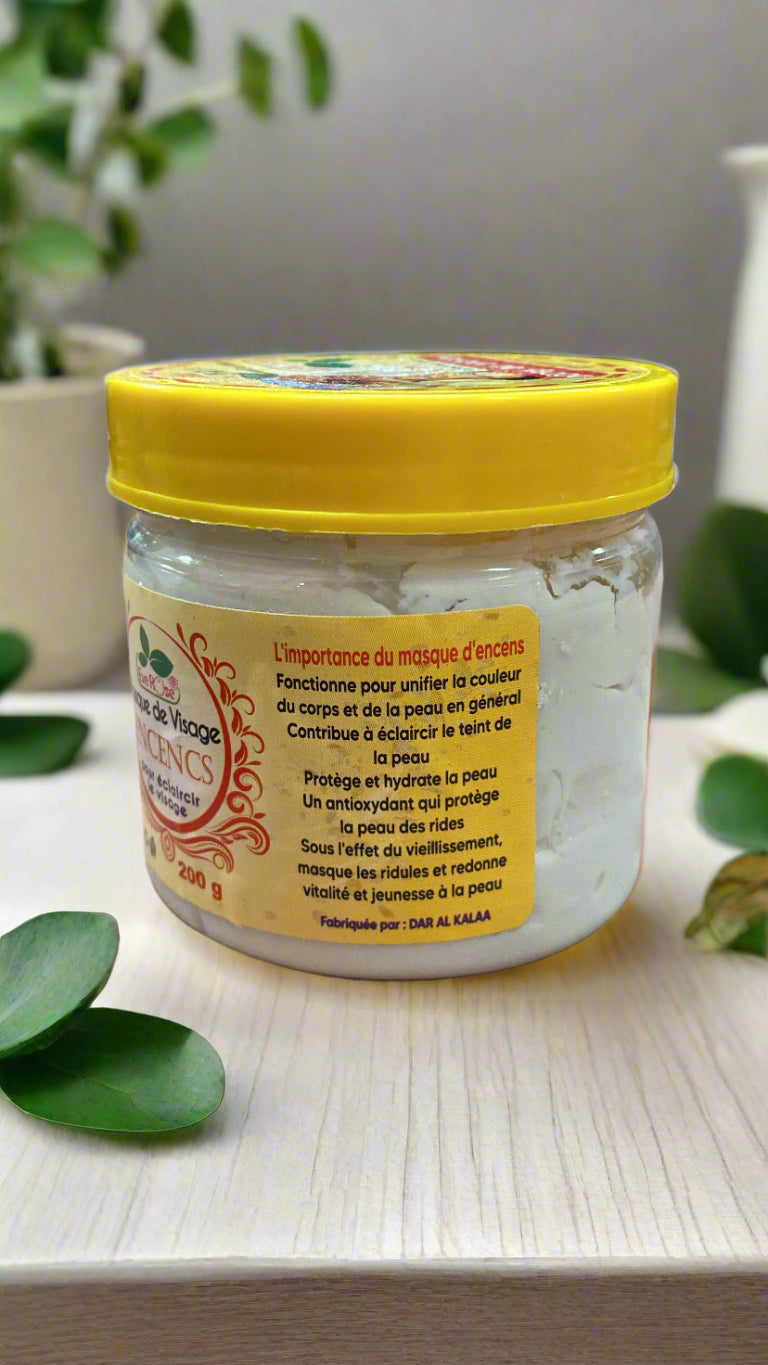 Moroccan Natural Frankincense Clay Mask