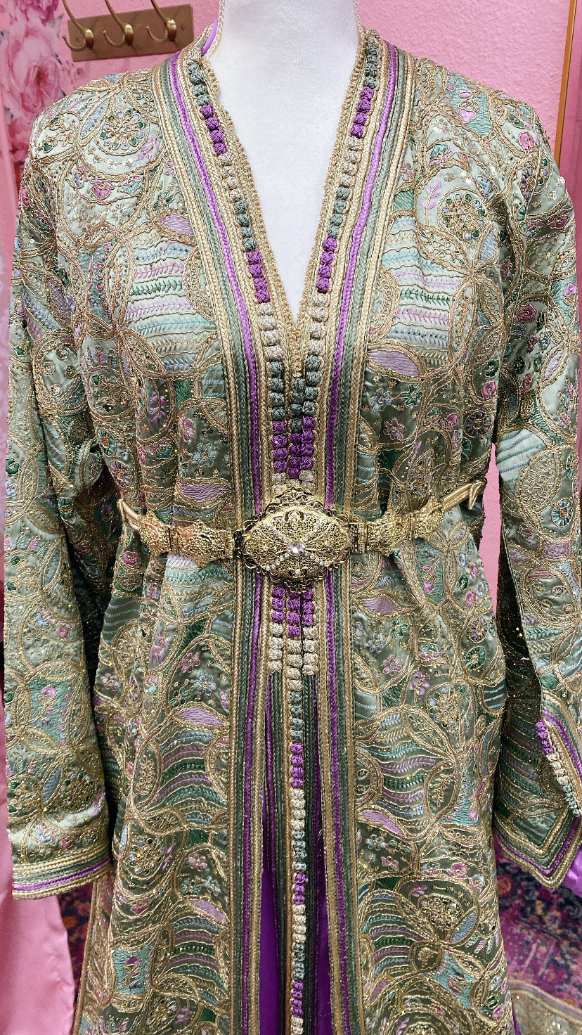 Moroccan Traditional Takchita Caftan