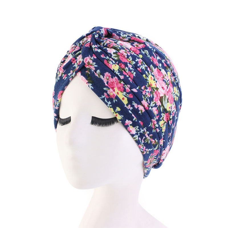 Floral Navy Blue