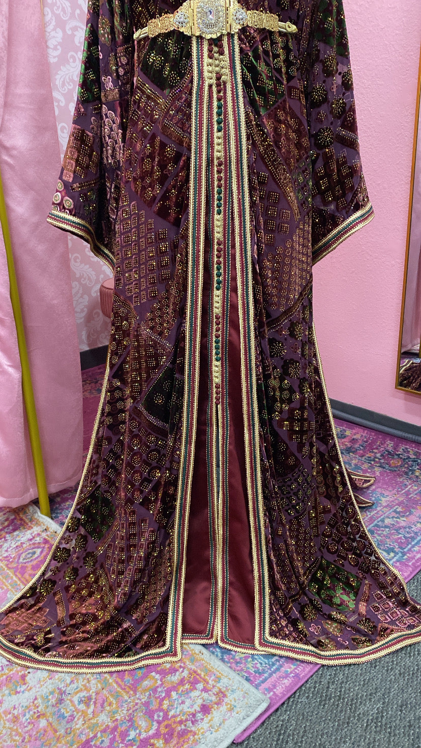 Moroccan Traditional Takchita Caftan