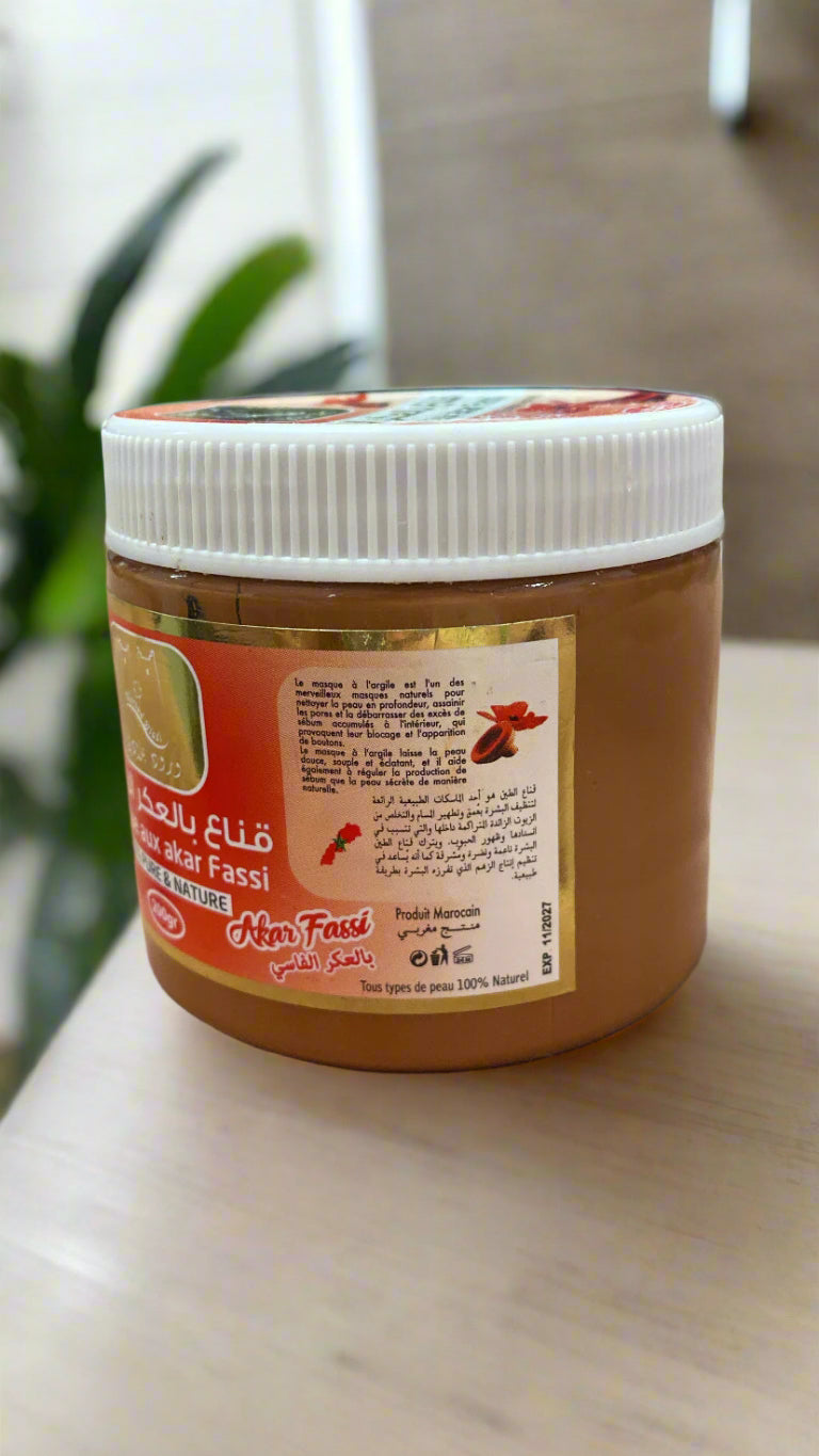 Moroccan Natural Aker Fassi Clay Mask