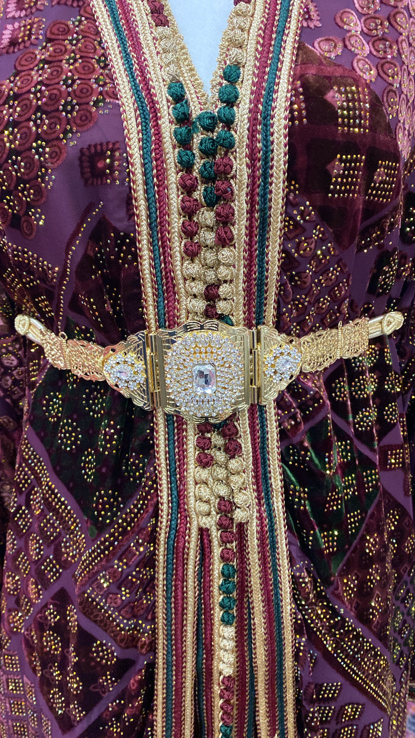 Moroccan Traditional Takchita Caftan