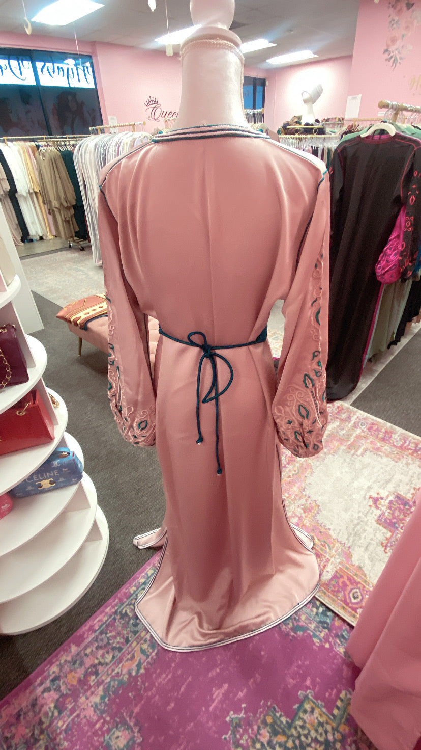 Moroccan Traditional Embroidered Caftan