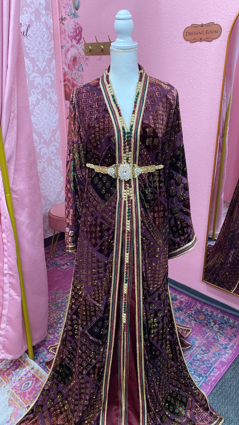 Moroccan Traditional Takchita Caftan