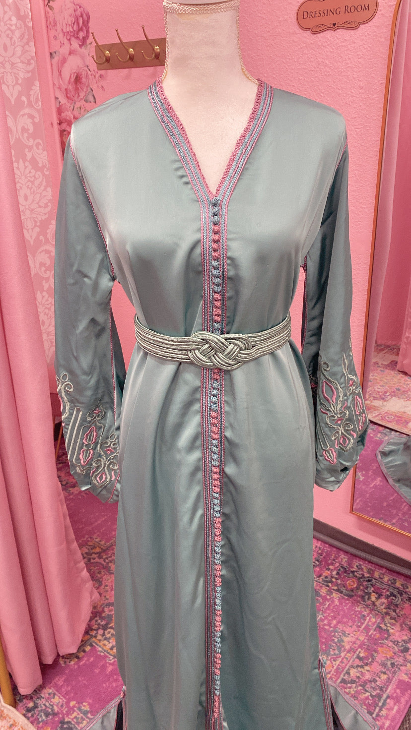 Moroccan Traditional Embroidered Caftan