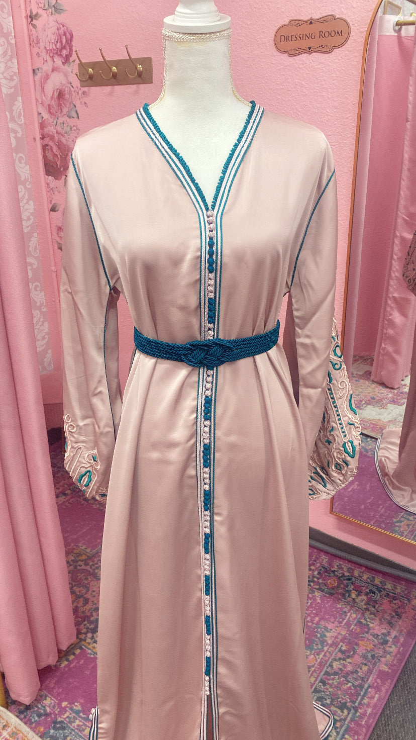 Moroccan Traditional Embroidered Caftan