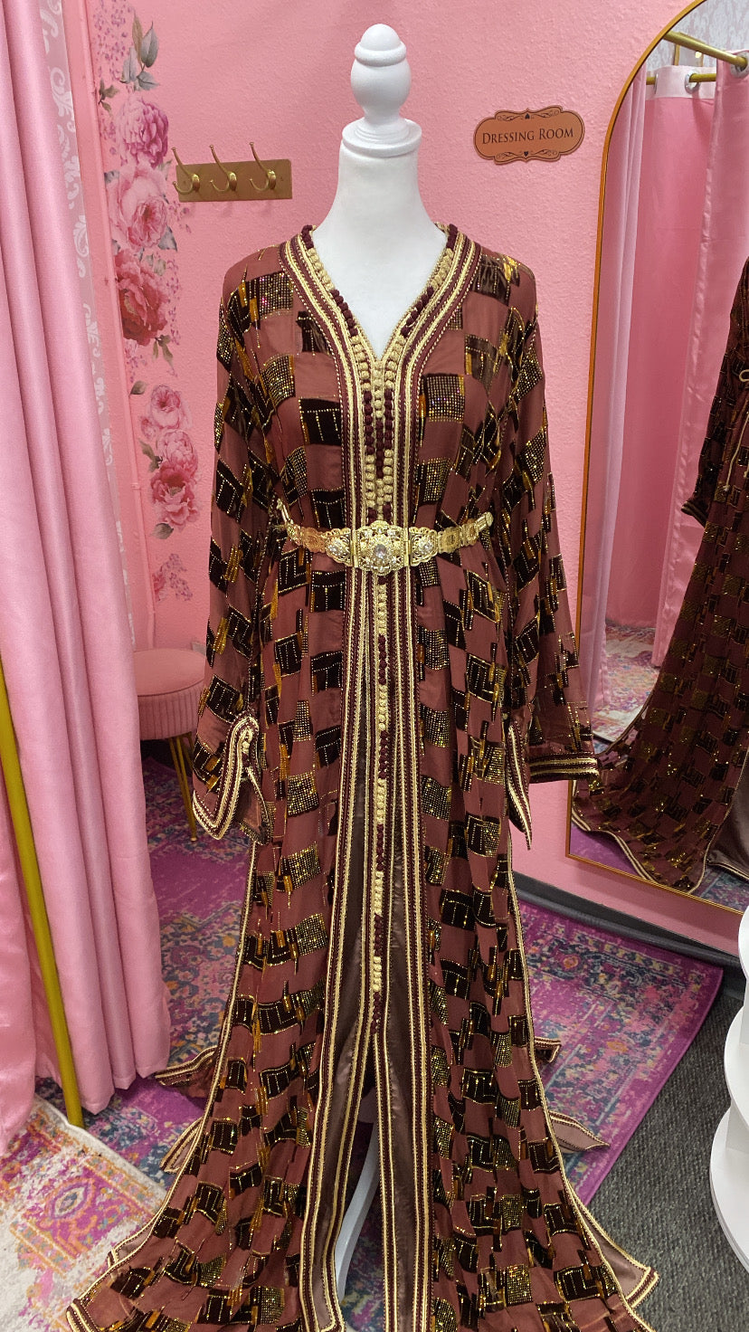 Moroccan Traditional Takchita Caftan