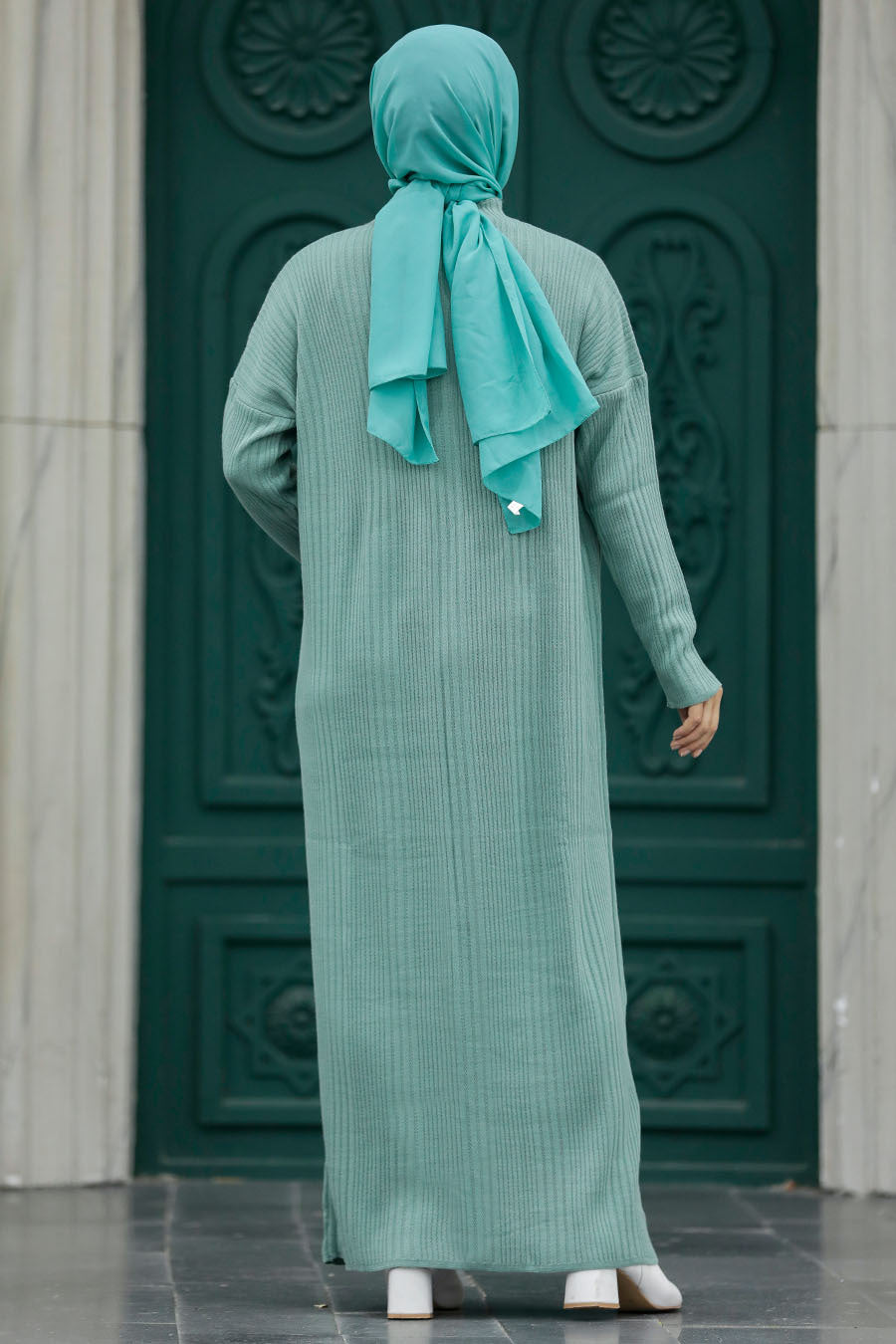 Turkish Style Knit Sweater Dress