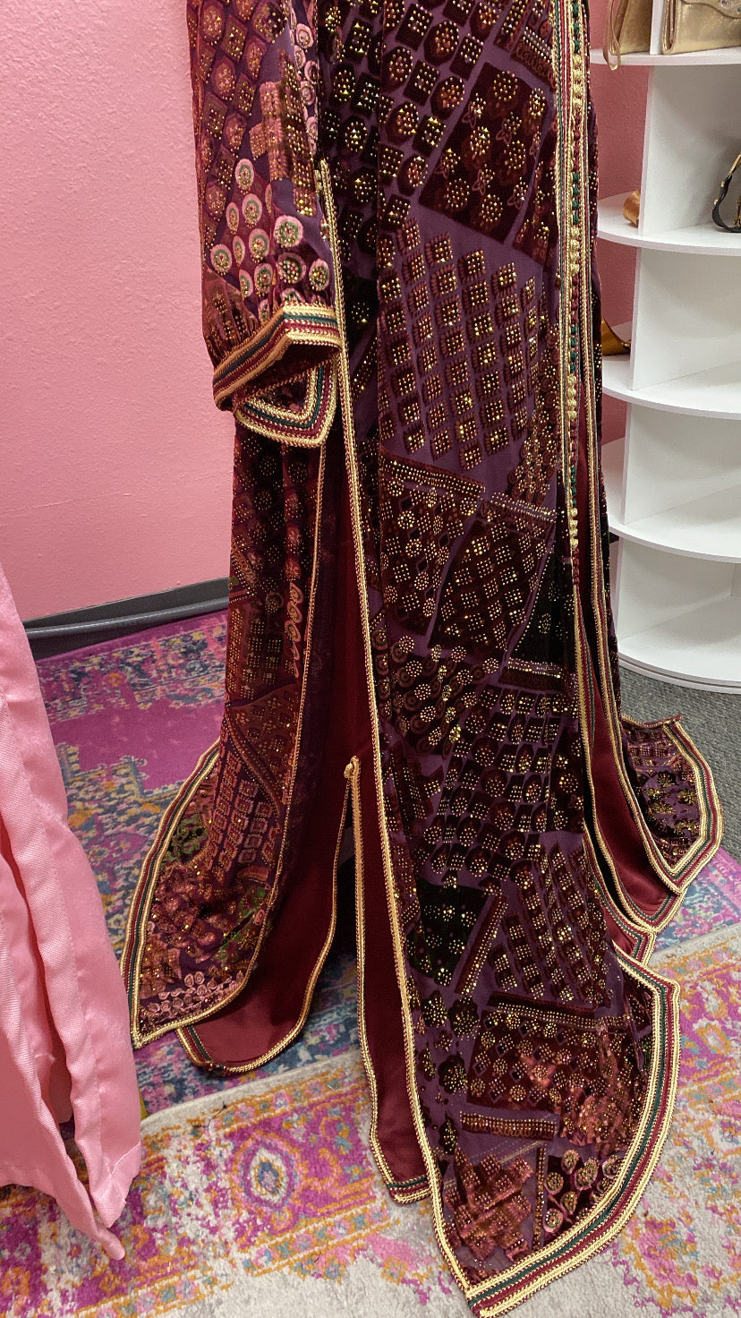 Moroccan Traditional Takchita Caftan