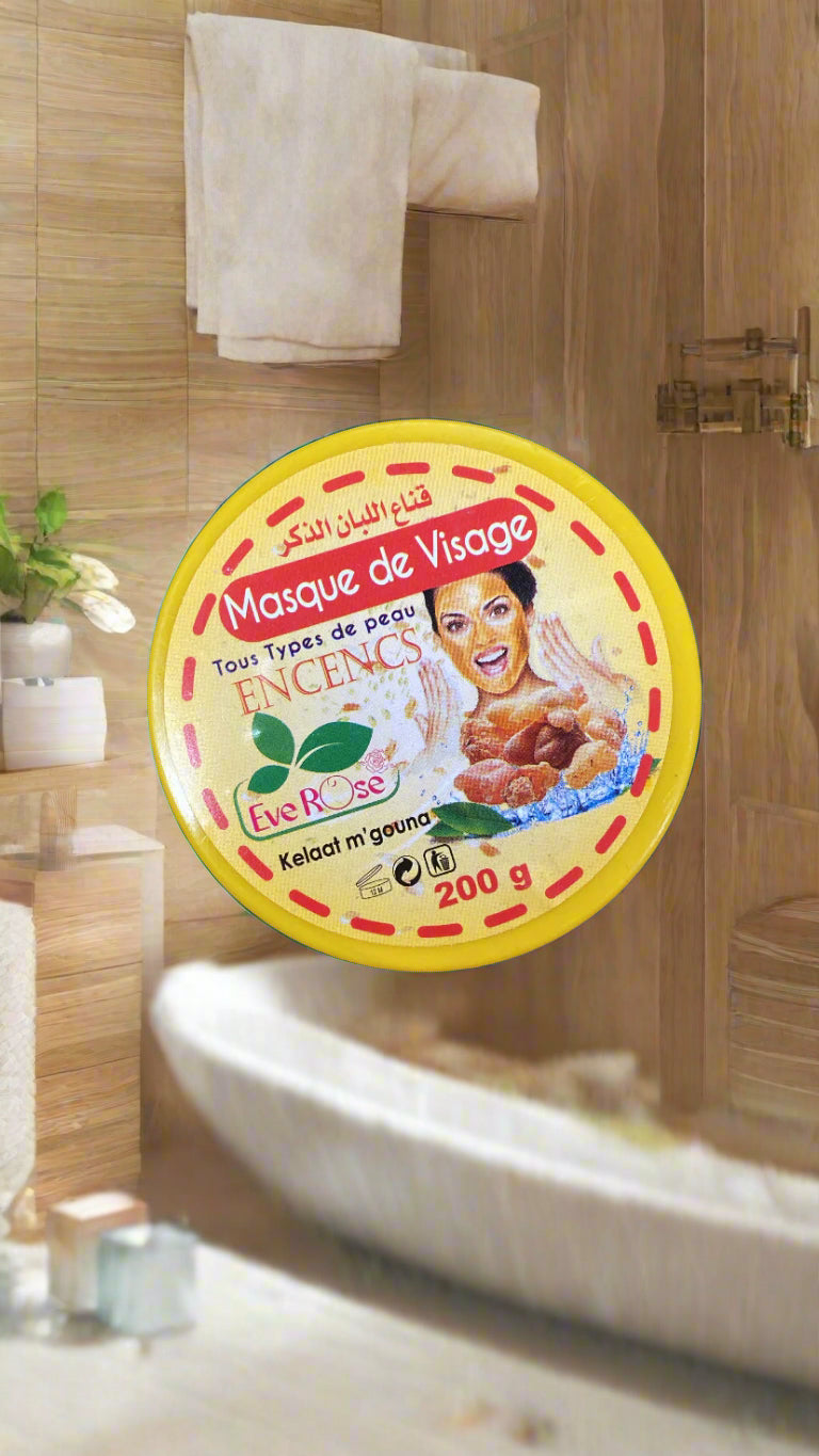 Moroccan Natural Frankincense Clay Mask