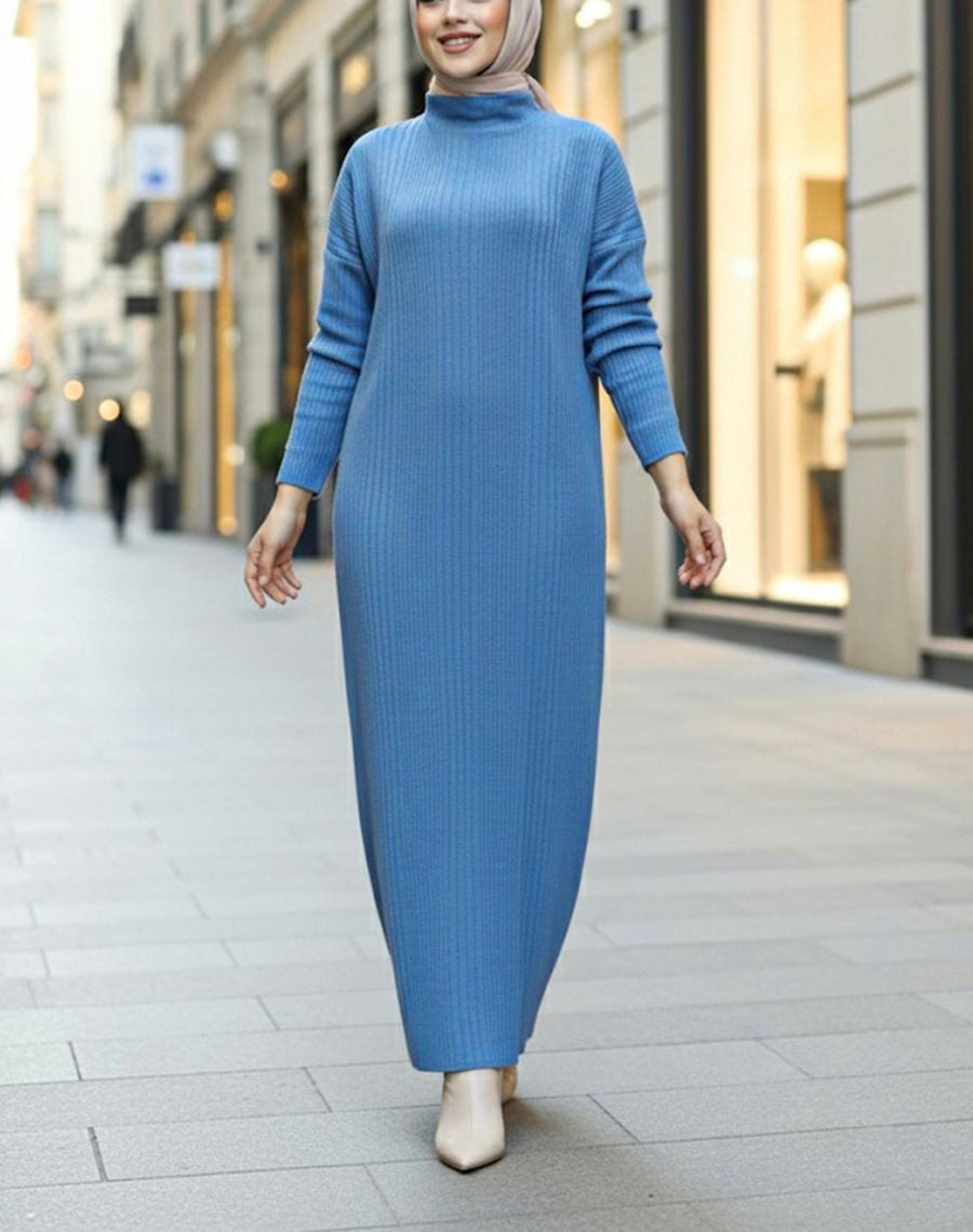 Turkish Style Knit Sweater Dress