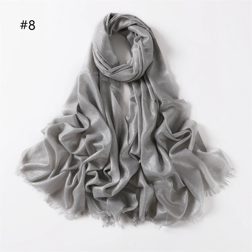 Glitter Cotton Hijabs
