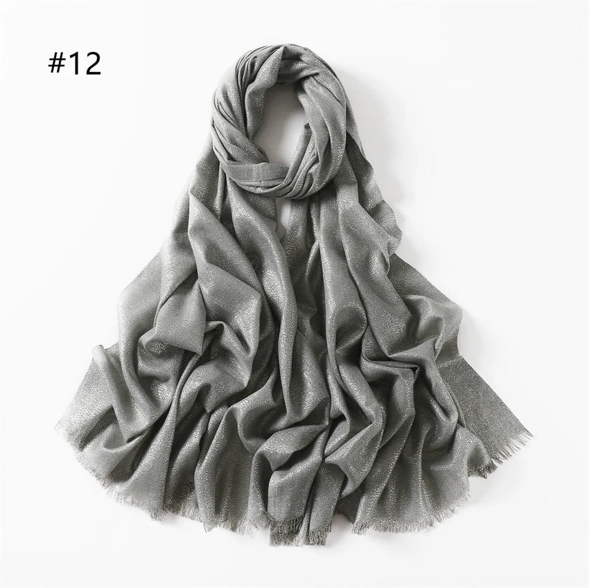 Glitter Cotton Hijabs