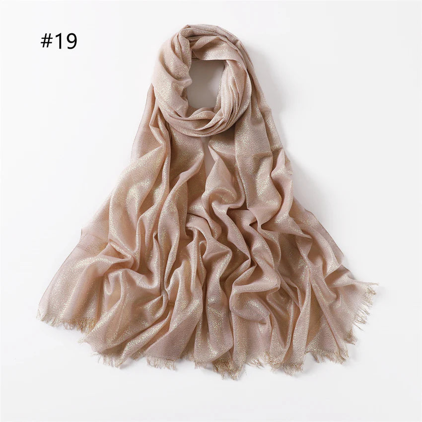 Glitter Cotton Hijabs