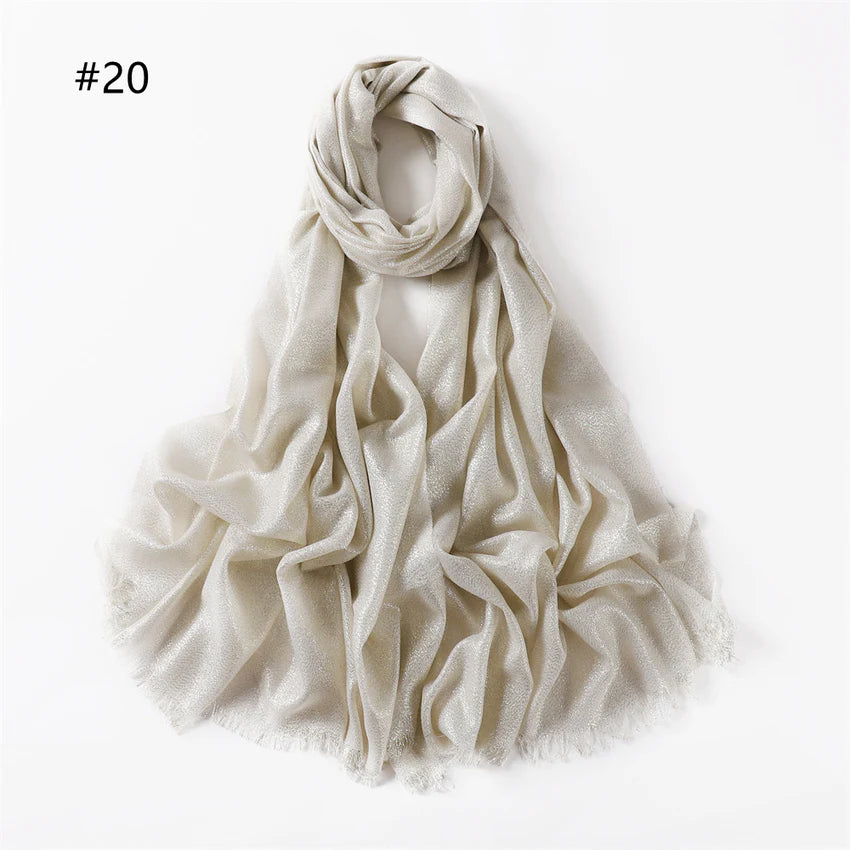 Glitter Cotton Hijabs