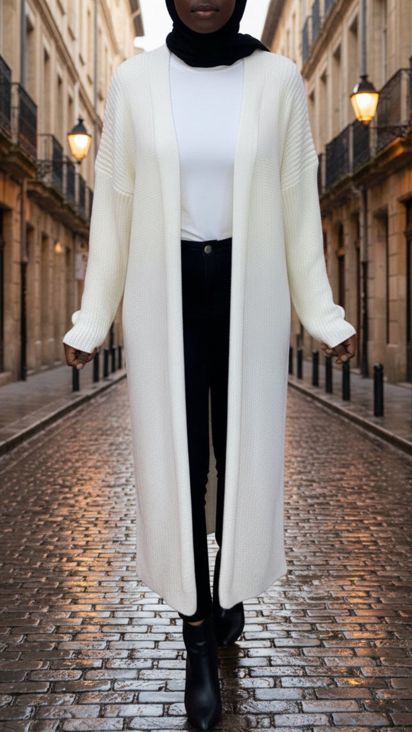 Long Knitted Turkish Style Sweater
