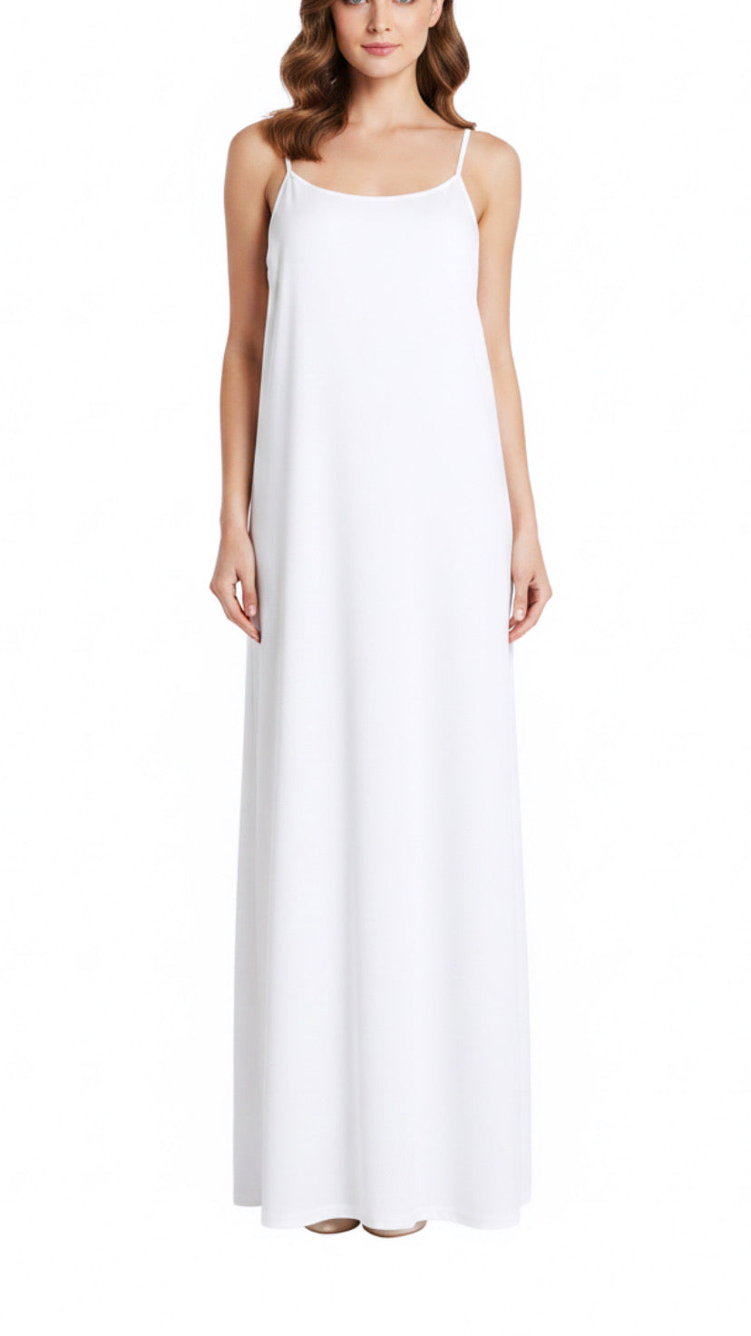 under dress liner Basic Slip Sleeveless Thin Strap Promise Of Love Sage Size:XXXXXL 100% Premium quality cotton silk for slip dress