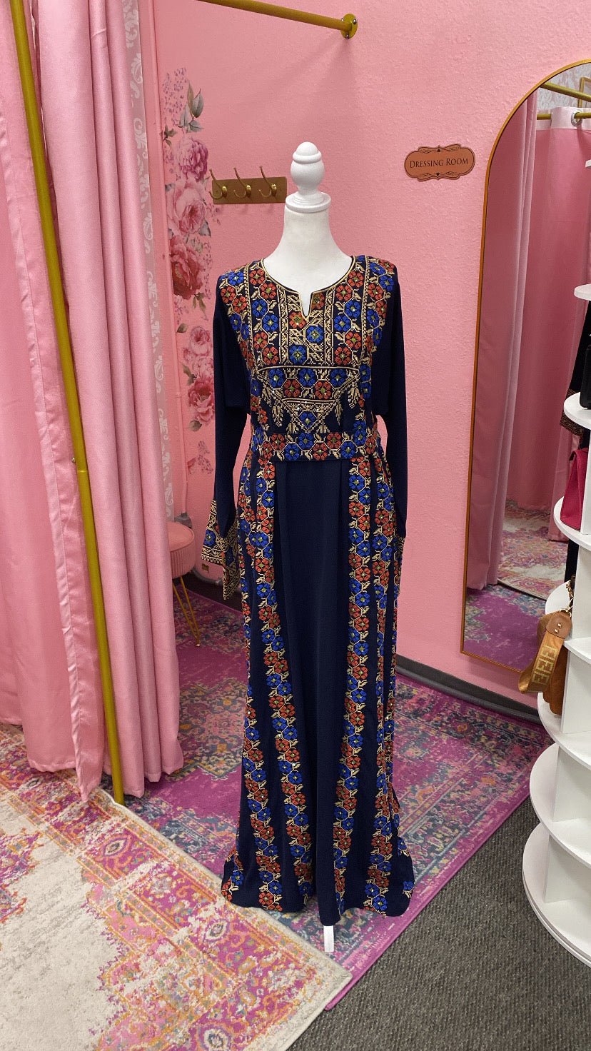 Traditional Tatreez Thobe