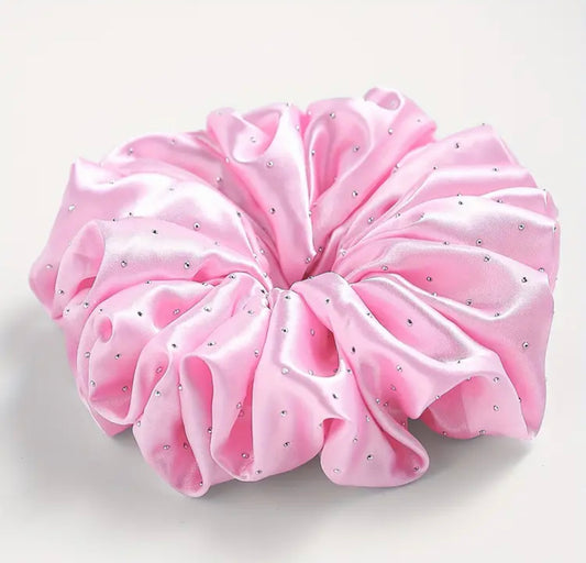 Extra Large Satin Hijab Volume Scrunchies(Multi Colors)