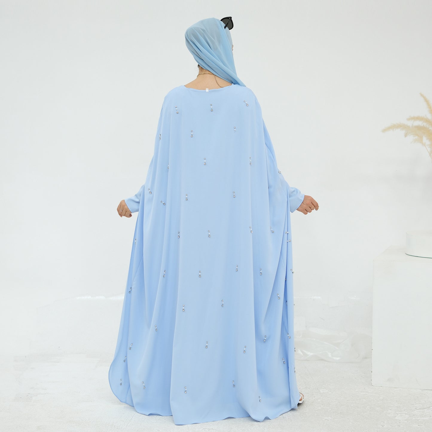 Embellished Princess Abaya Dress