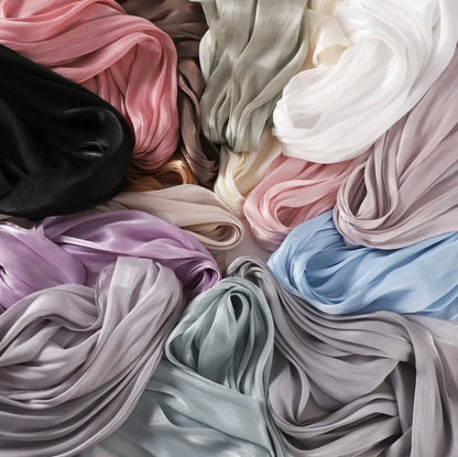 Chiffon Silk Hijabs