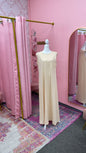 Basic Sleeveless Cotton Dresses (Black,White,Beige)