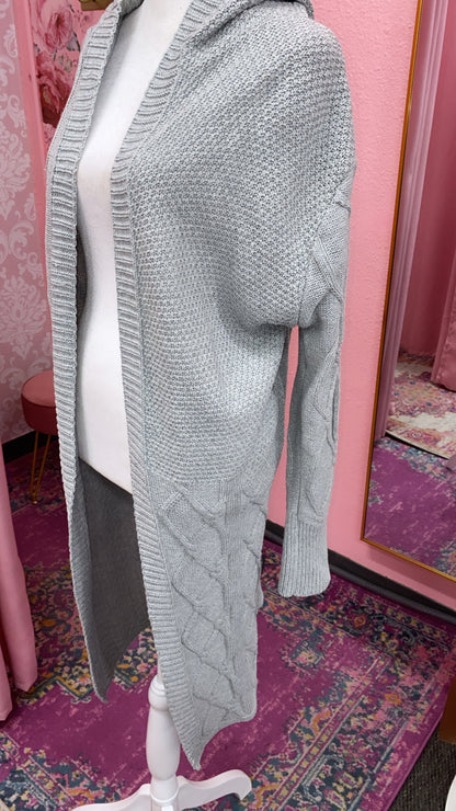 Knitted Hoodie Turkish Style Sweater