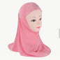 Kids Embellished Floral Hijabs(Multi Colors)