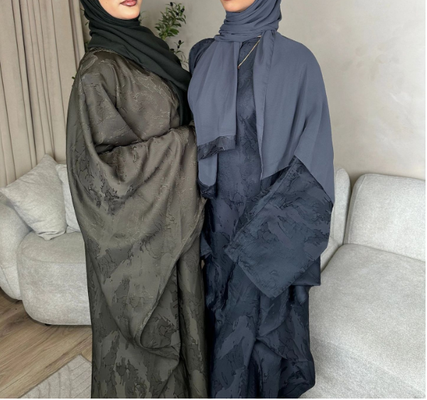 Luxe Embroidered Butterfly Abaya Dresses(Multi Colors)