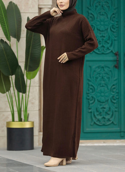 Turkish Style Knit Sweater Dress