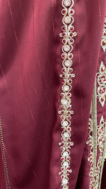 Moroccan Traditional Embellished Caftan
