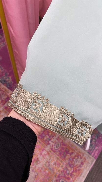 Traditional Moroccan Embroidered Djellaba