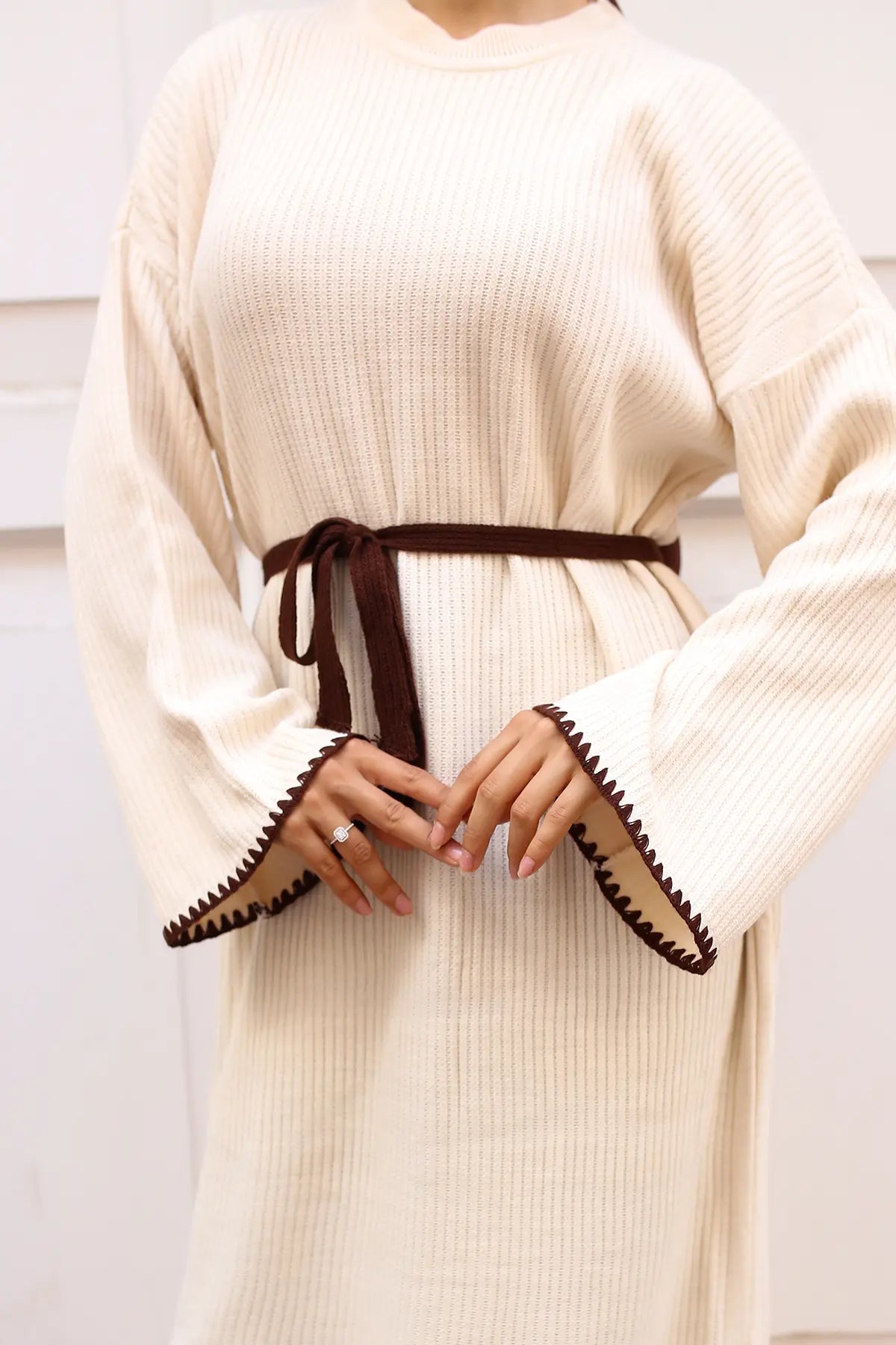 Turkish Style Knitted Sweater Dress