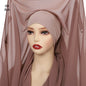 Instant Chiffon Hijab with Built-in Magnets
