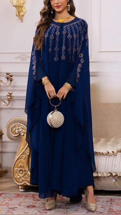 Dubai Style Embellished Caftan Dress