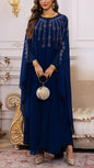 Dubai Style Embellished Caftan Dress