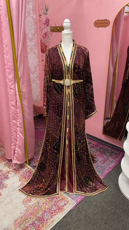Moroccan Traditional Takchita Caftan