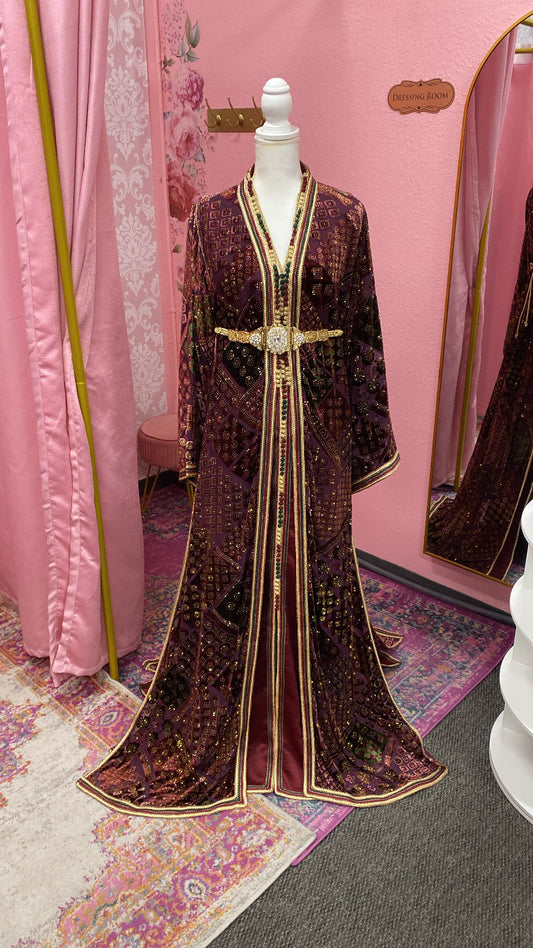 Moroccan Traditional Takchita Caftan
