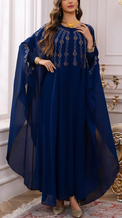 Dubai Style Embellished Caftan Dress