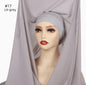 Instant Chiffon Hijab with Built-in Magnets